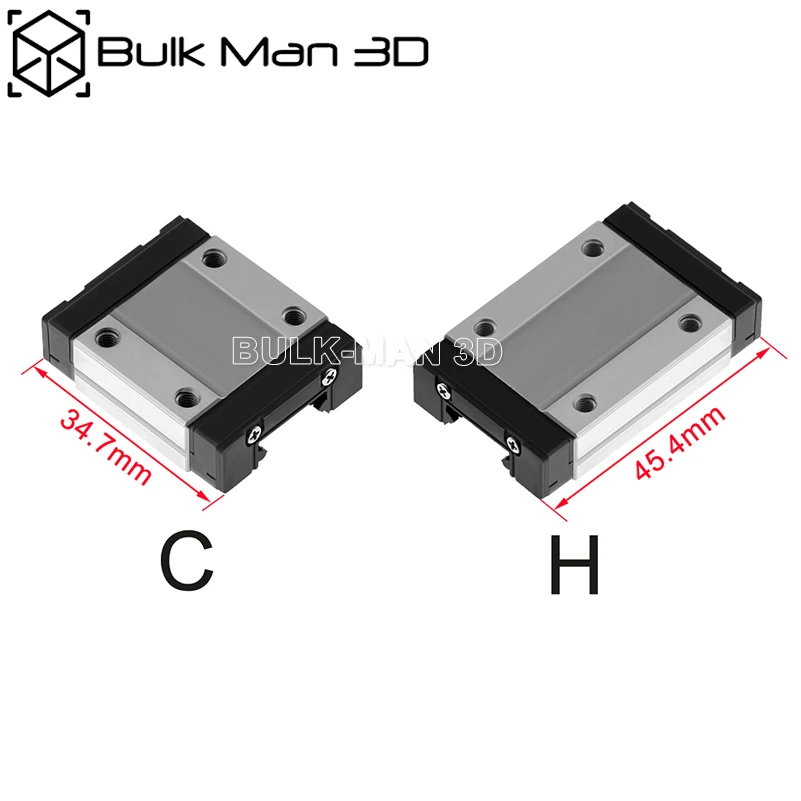 Линейный скользящий подшипник MGN 7C/7H/9C/9H/12C/12H/15C/15H, линейный блок для гравировального режущего станка