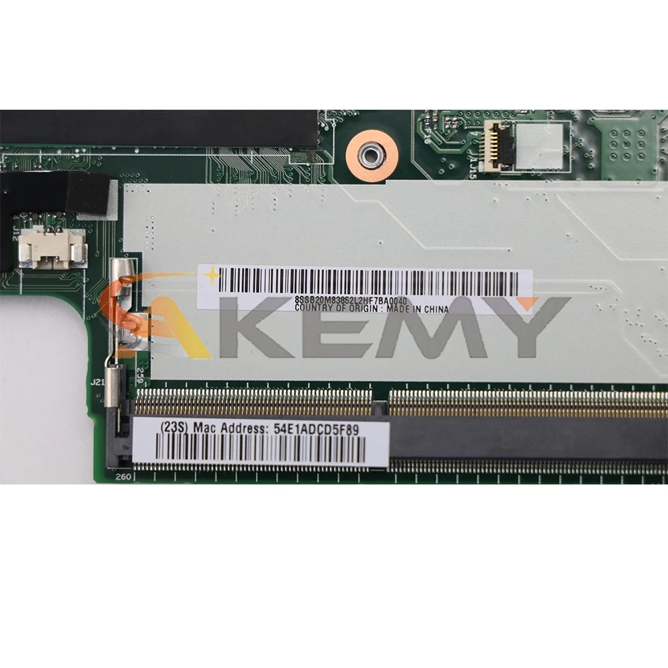 akemy bx260 nm a531 for lenovo thinkpad x260 laptop motherboard fru 00up214 01hx05100up196 01en199 cpu i7 6600u ddr4 100 test free global shipping