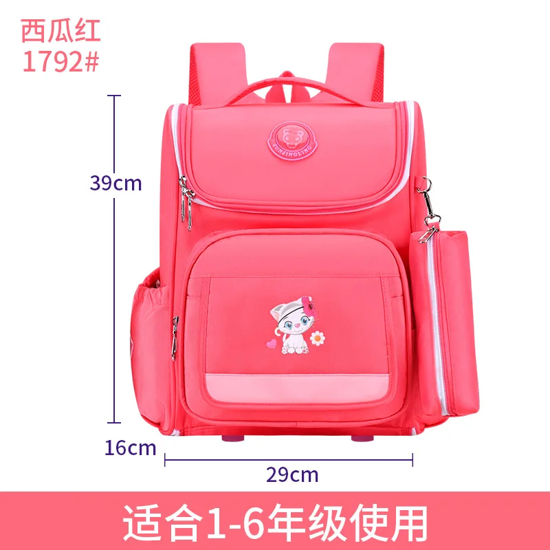 

2021 Children school bags for boys girls waterproof orthopedic school backpack cartoon kids book bag primary schoolbag mochilas