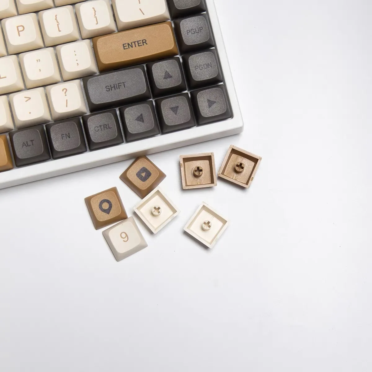 125 клавиш PBT Keycap XDA Profile ikbc персонализированные колпачки для MX Switch механическая