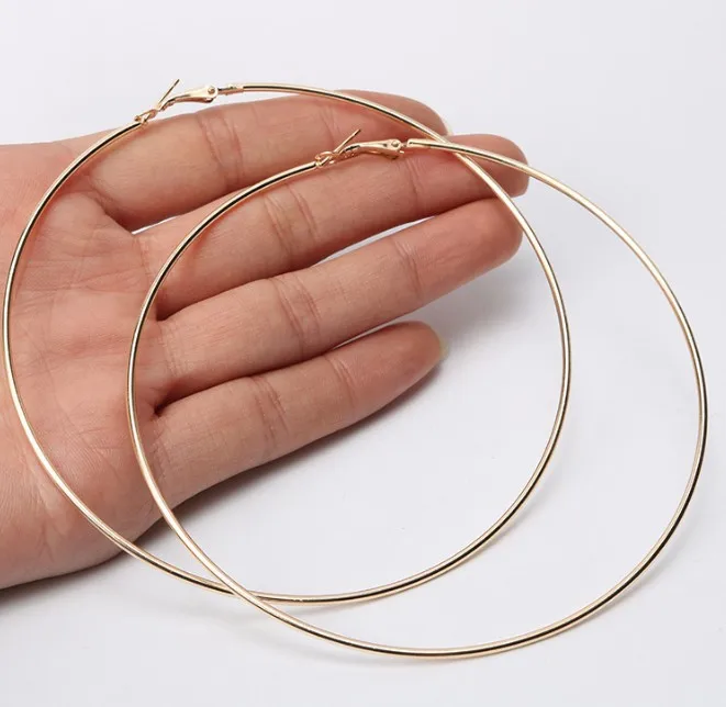 

Серьги-кольца круглой формы, полированные, 100 мм