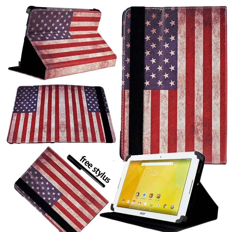 Кожаный чехол-подставка для планшета KK &amp LL Acer Iconia One 10 B3-10 A30 A40 A40FHD A50 A50FHD +