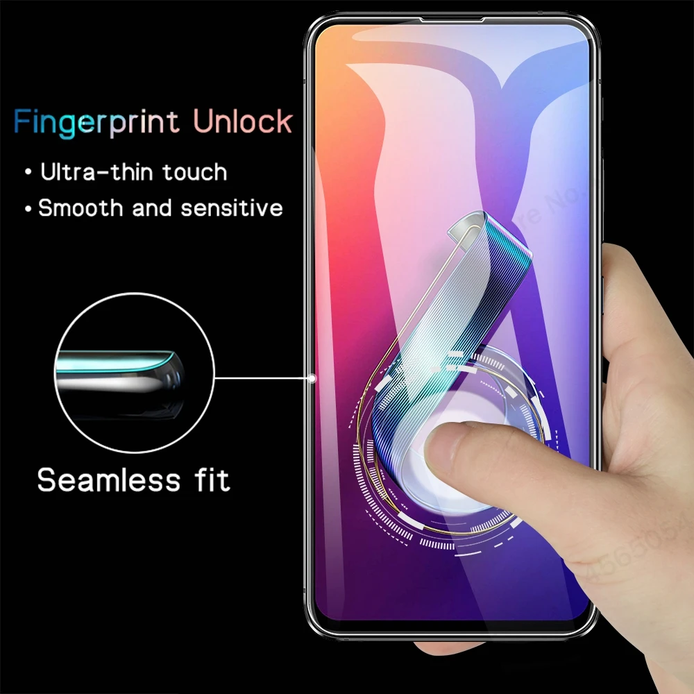 Защитная пленка для Asus Zenfone 6 ZS630KL мягкая защитная Zenfone6 ZS630KL|Защитные стёкла и