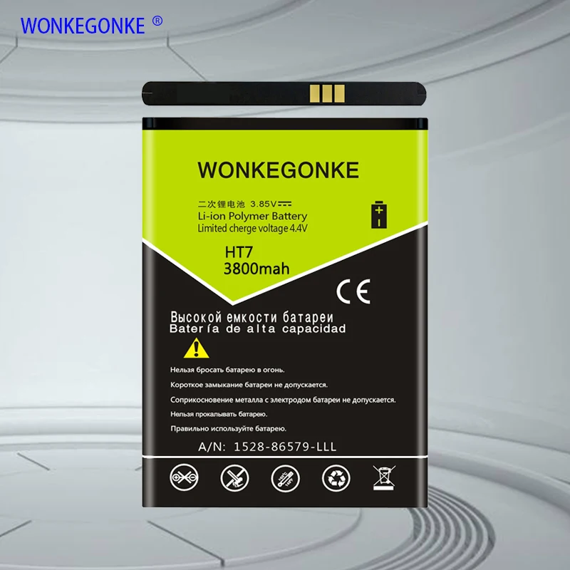 

WONKEGONKE Аккумулятор для Homtom HT7 HT7 Pro мобильный телефон