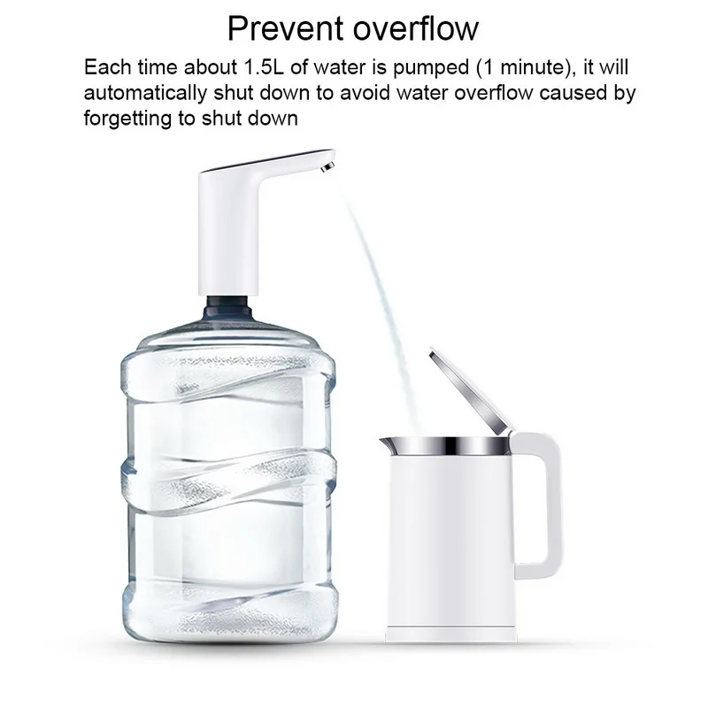 Бытовой автоматический Электрический водяной насос Кнопка диспенсер галлон