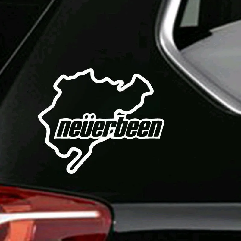 12 8*10 7 см гоночный Nurburgring JDM наклейка для автомобиля автоспорт не виниловые