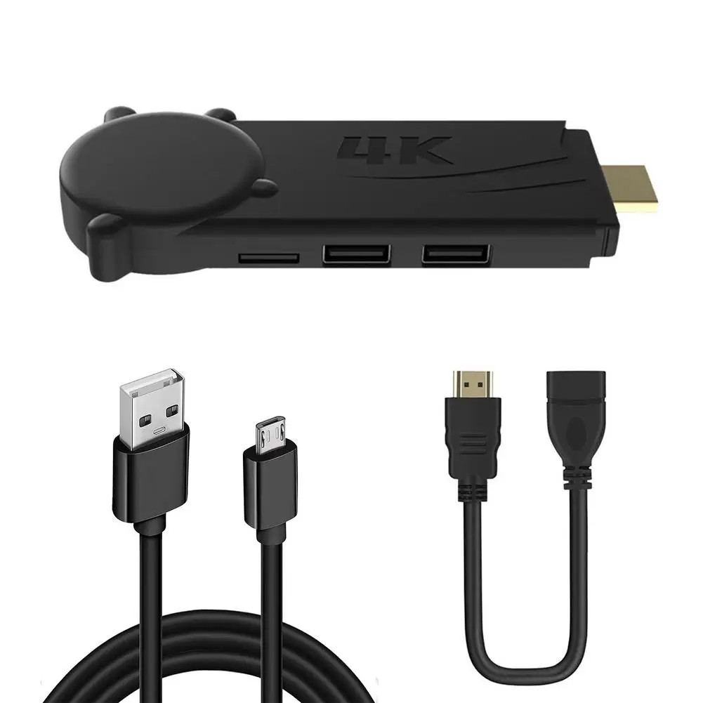 

PK-08 4K HDMI-compatible HD Game Stick With Controllers For Retro Games And Cables 4K HD Game Stick Wired Controller