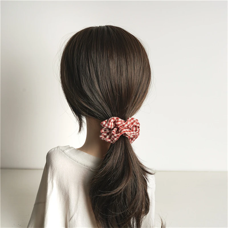 

5Pcs Hair Rubber Band Women Scrunchies Korean Girls Ponytail Holder Elastic Hair Bands Headwear