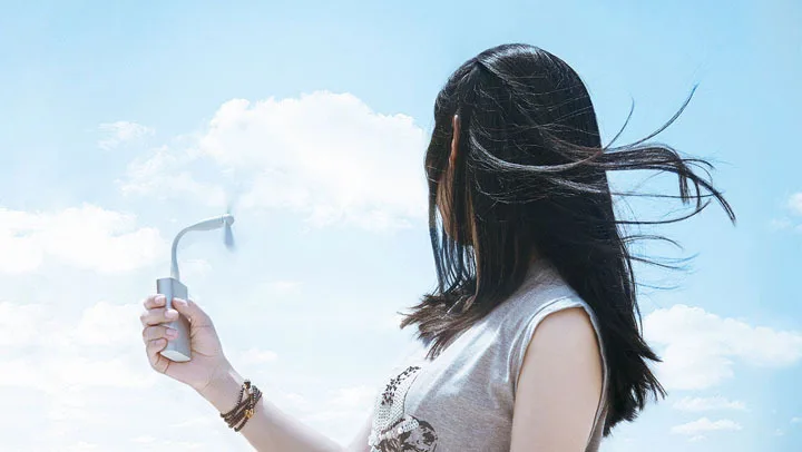 Акция! Лидер продаж модный гибкий USB мини-вентилятор портативный съемный