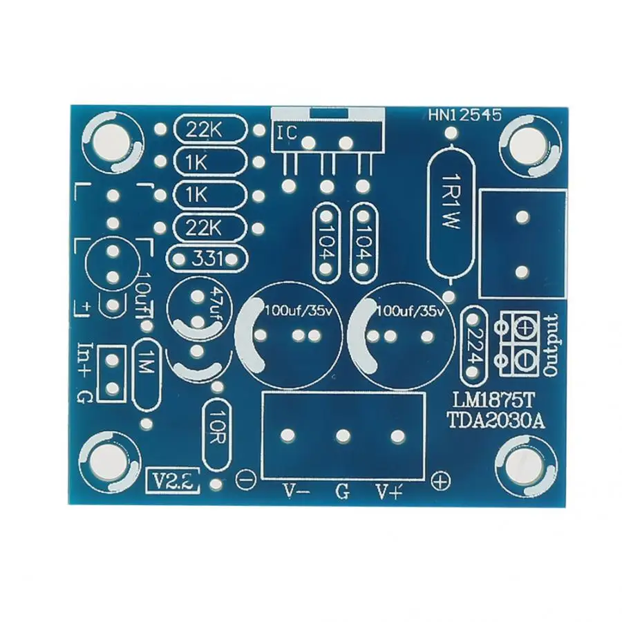 Optometria LM1875T DIY Kit 20W Mono Channel HiFi Audio Power Amplifier Board Digital Multimeter | Инструменты