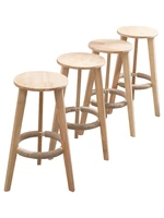 bar stools solid wood chairs household high stools european style simple high stools front desk high bar stools