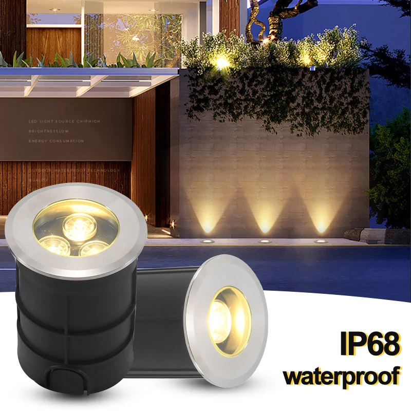 Современный светодиодный подводный светильник из нержавеющей стали высокое