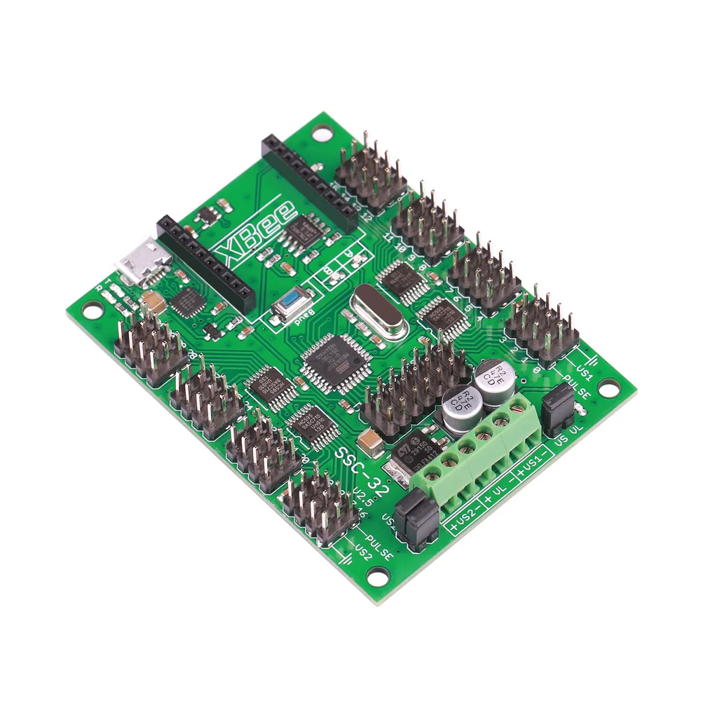 SSC32-V2.5 32ch многоканальный сервоконтроллер с интерфейсом USB XBEE подходит для ПК MAC LINUX