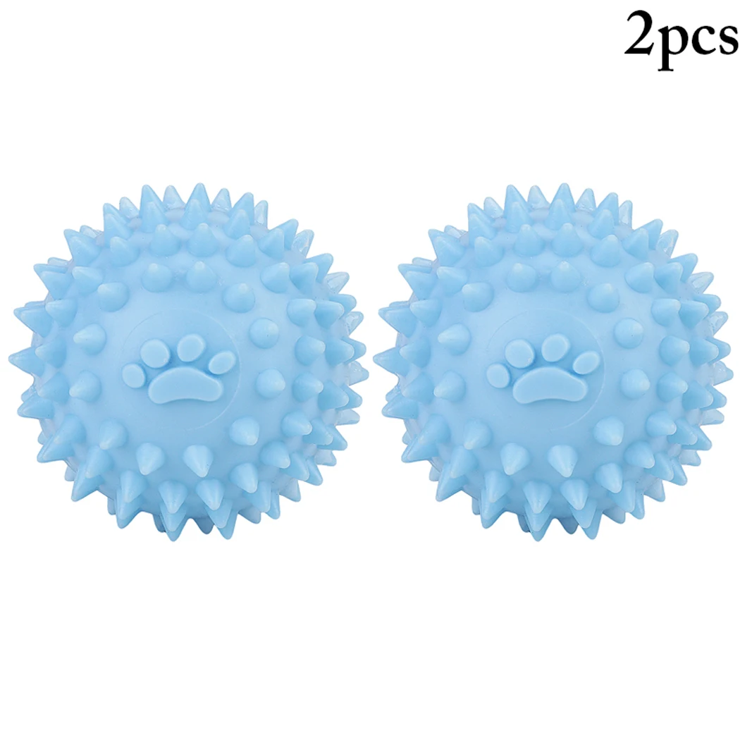 

2pcs Pet Dog Toys Puppy Funny Interactive Chew Toys for Small Dog Resistant Teeth Training Rubber Ball Dog Toys Pet Supplies