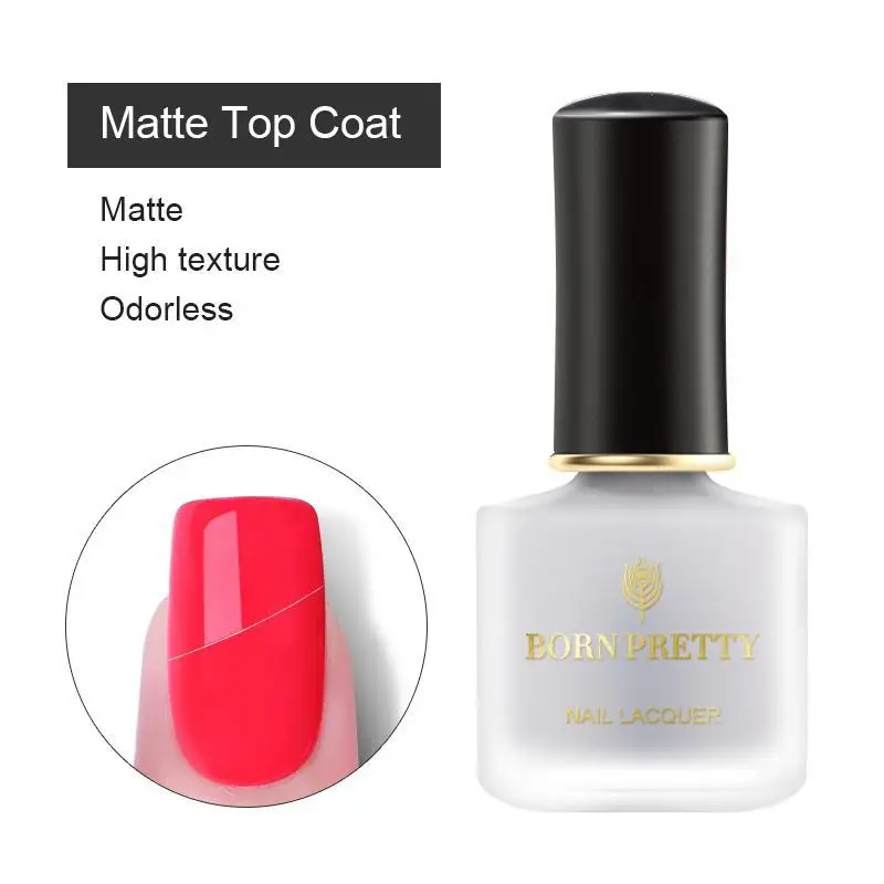 

Nail Art Scrub Top Polish Matte Matte Transparent Nail Polish Nail Functional Oil 6ml Ladies Nail Polish