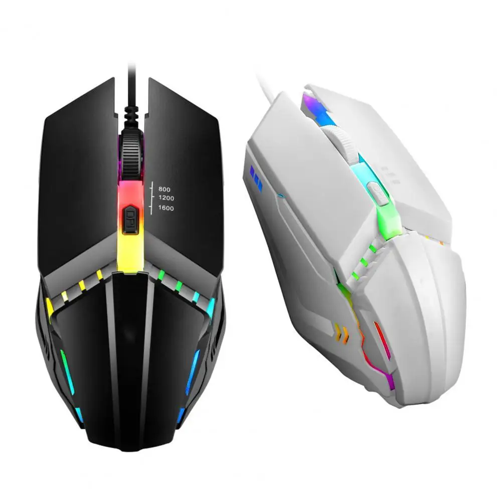 

OP-40 USB интерфейс 4 кнопки ABS Механическая проводная мышь 1600DPI компьютерная мышь для ноутбука