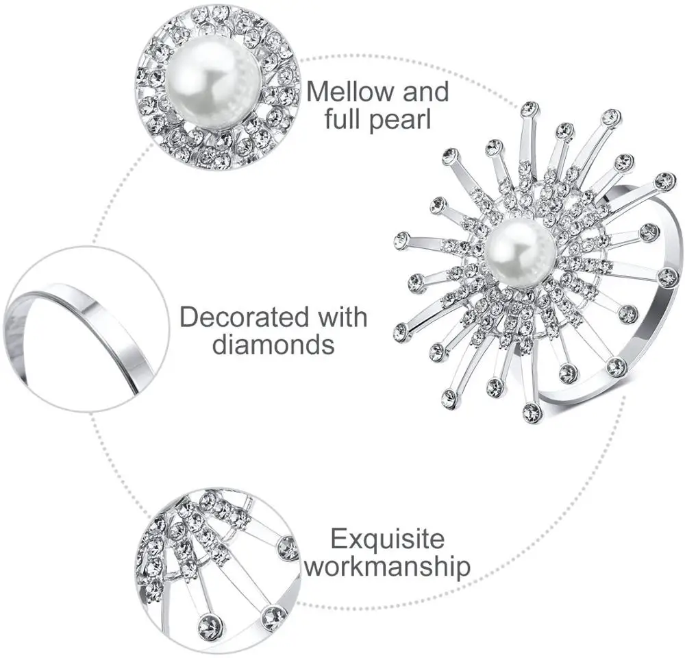10 шт./лот новое кольцо для салфеток приспособление отеля пряжка