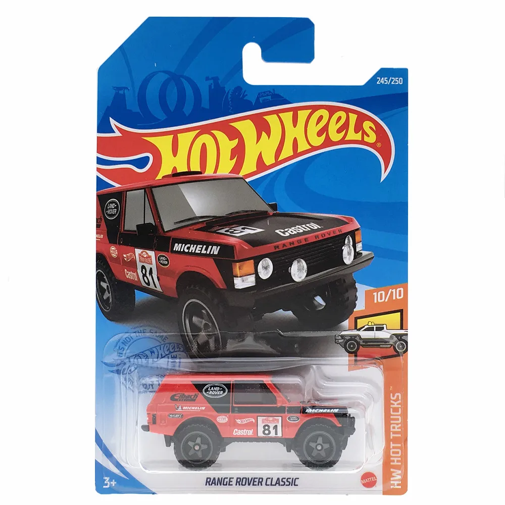 Коллекционные автомобили Hot Wheels 2022-159/2021-245 RANGE ROVER CLASSIC 1/64 коллекционные модели