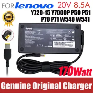 original 20v 8 5a 170w ac power adapter for lenovo legion y720 15 y7000p p50 p51 p70 p71 w540 w541 laptop charger 45n0514 free global shipping