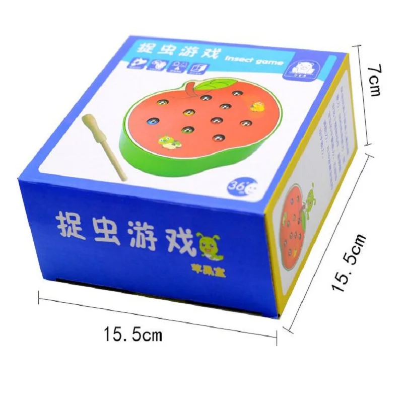 монтессори игрушки Детская деревянная 3D развивающая игрушка для раннего