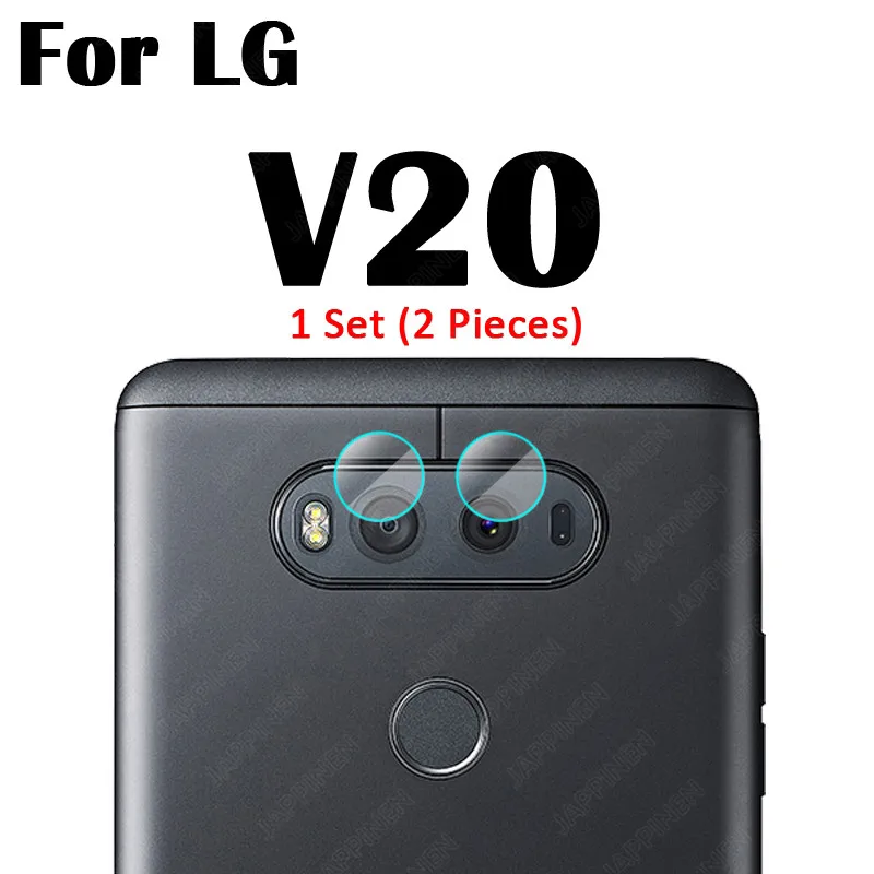 Задняя Защитная пленка для объектива камеры из закаленного стекла для LG G8 G7 G6 SE V10 V20 V30 Plus V40 V50 ThinQ - Цвет: V20
