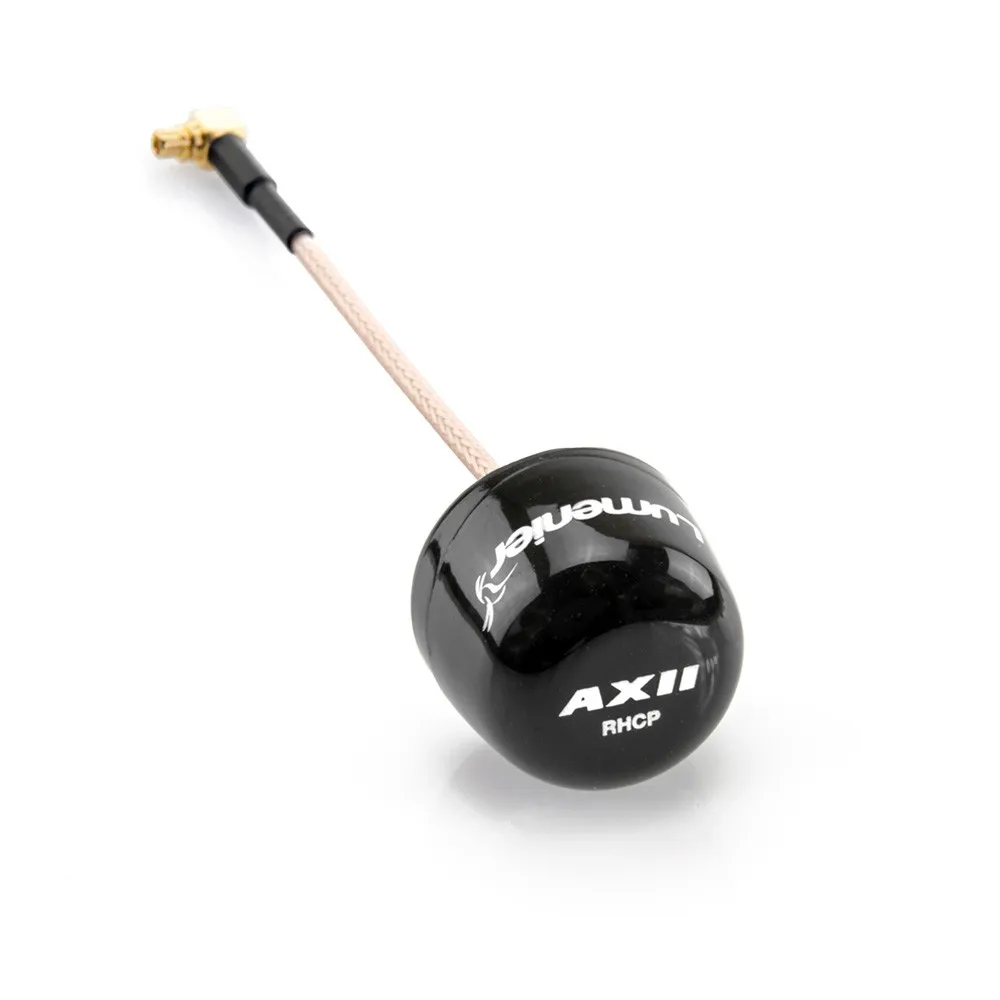 

Lumenier AXII 5,8 GHz 2.2dBi усиление антенна RHCP FPV MMCX прямая/угловая антенна дальнего действия для воздушного блока VTX RC Racing D