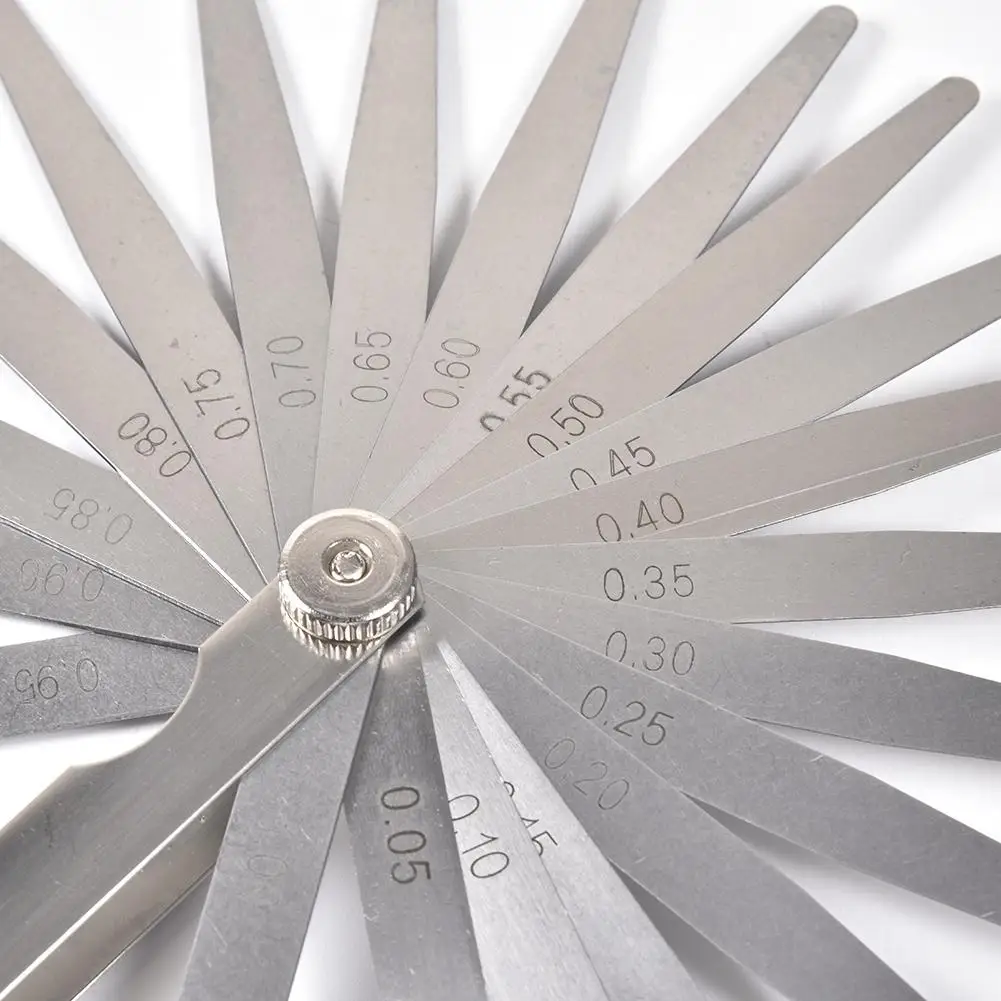 20 Blades 0.05-1.00MM Metric Feeler Gauge For Clearance Measurements Measure Tool Valve Use | Инструменты