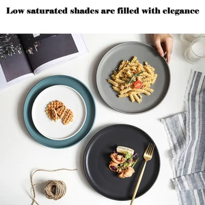 Nordic Ceramic Steak Western Dish Plates Home Dishes Creative Plate
Fruit Dish Dessert Tableware Western Style Steak Dishes