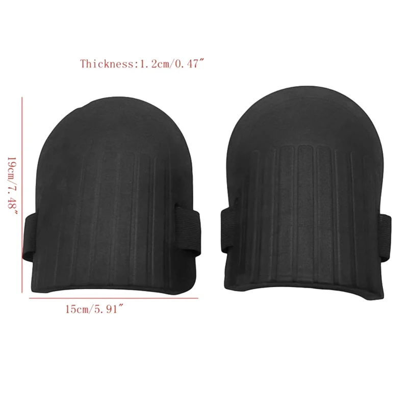 

1 Pair Covered Foam Knee Pad Professional Protectors Sport Work Kneeling Pad DJA99