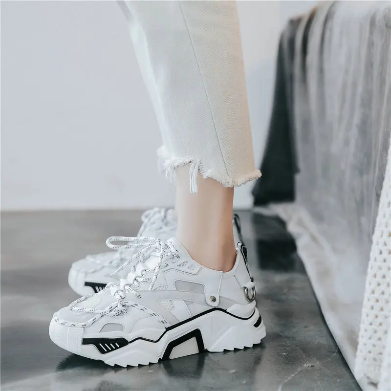 Женские сетчатые кроссовки дышащие для бега прогулок на открытом воздухе