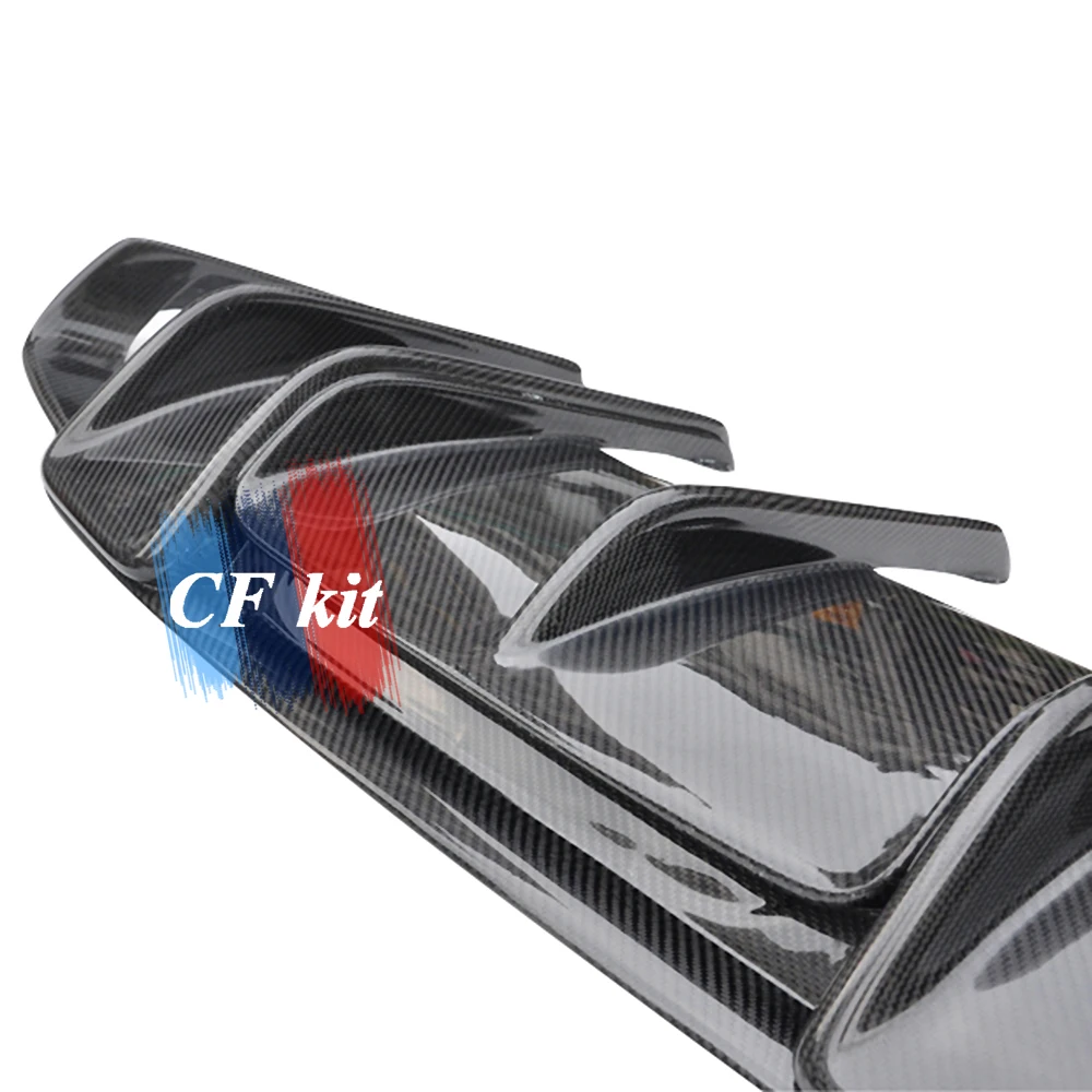 Комплект заднего бампера CF настоящее углеродное волокно/Стекловолокно для Mercedes