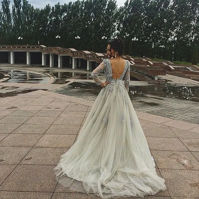 Сексуальное вечернее платье с длинным рукавом, Арабский мусульманский мяч, большие размеры, элегантное женское вечернее платье для выпускного