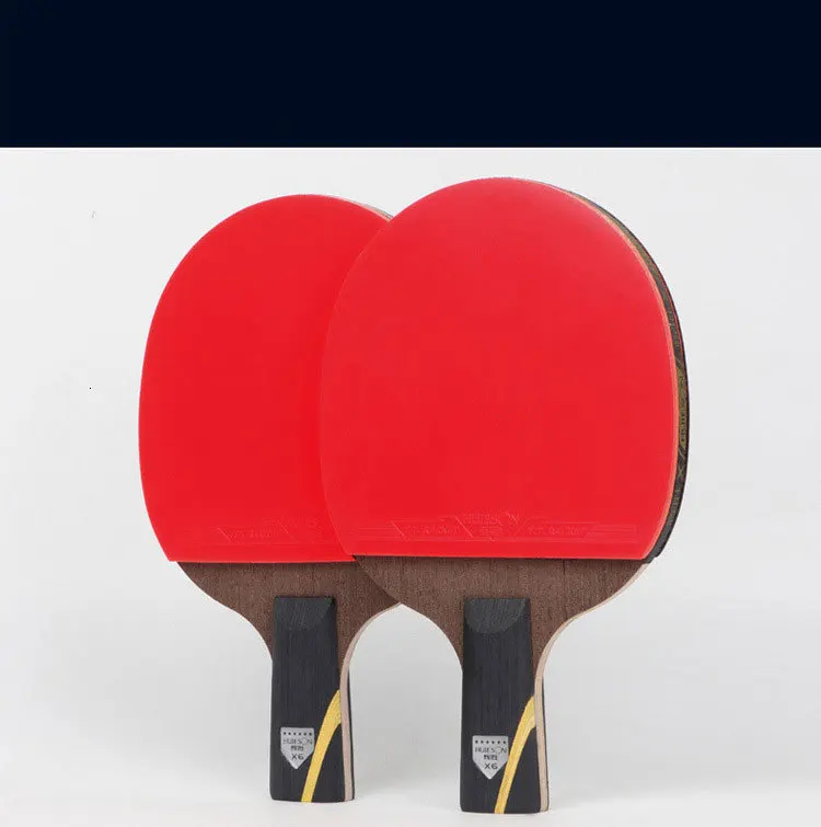 HUIESON, 5 звезд, 2 шт., углеродная ракетка для настольного тенниса, набор, супер мощная ракетка для пинг-понга, бита для взрослых, для клубных тренировок, новая модернизированная