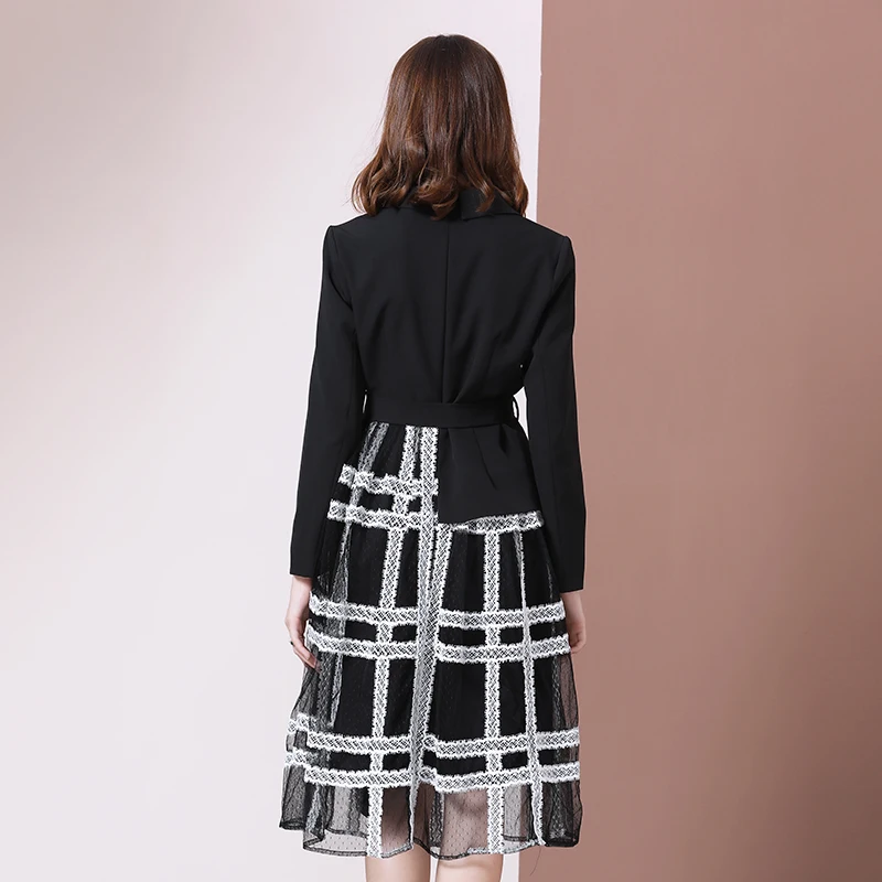 Женский комплект с плиссированной юбкой костюм из двух предметов имитацией