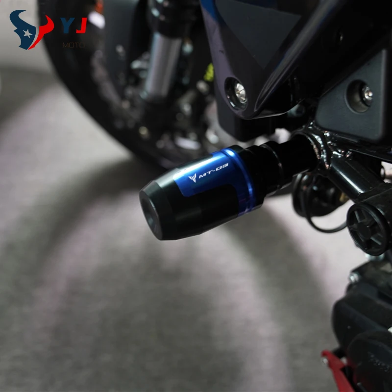 

For YAMAHA MT09 MT-09 MT FZ 09 2014-2018 Motorcycle CNC Falling Protection Frame Slider Fairing Guard Anti Crash Pad Protector