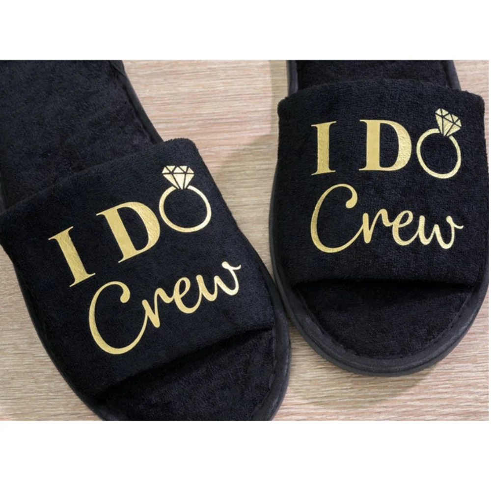 Тапочки для жениха и невесты с золотым кольцом под заказ свадебные тапочки