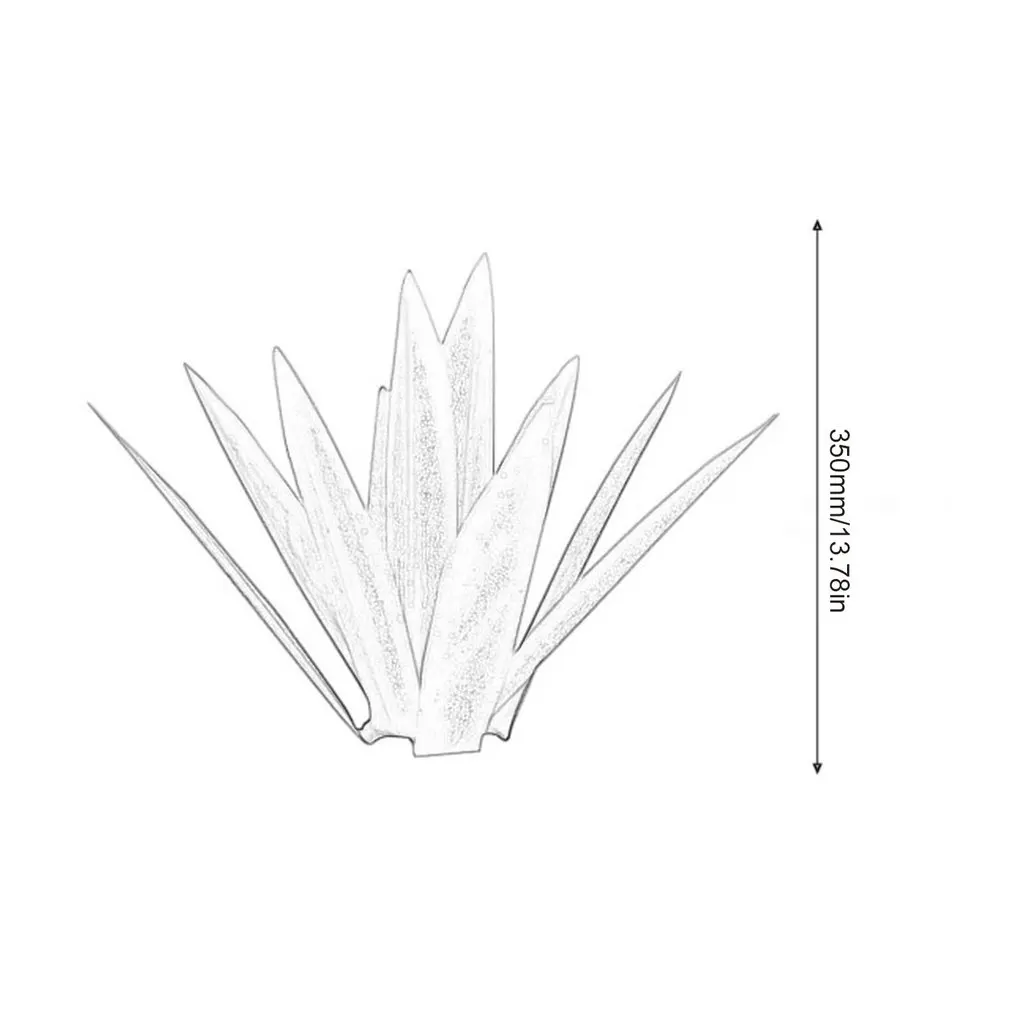 

27cm Iron Art Tequila Plant Ornament DIY's Decoration Creative Iron Ornament Holiday And Birthday Gift Plant Ornament