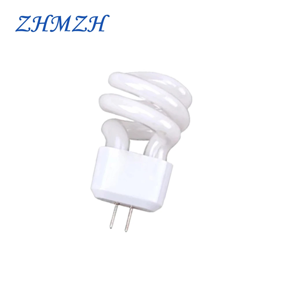 

ZHMZH Two Pins Small Spiral Tube Bulbs Mirror light Aisle Lamp Lens Headlight Energy-Saving Light Bulbs G4 AC 220V 3W 5W