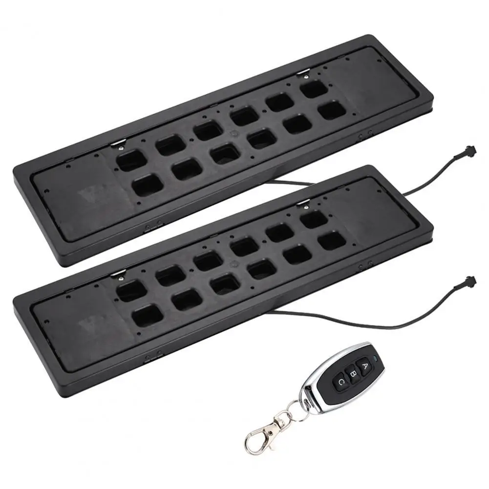 

2 шт., скрытый держатель для заднего и переднего номерного знака