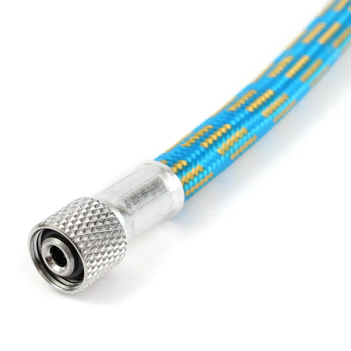 Braided Airbrush Compressor Air Hose Spray Pen Woven Pipe + Male Adapter Blue | Инструменты