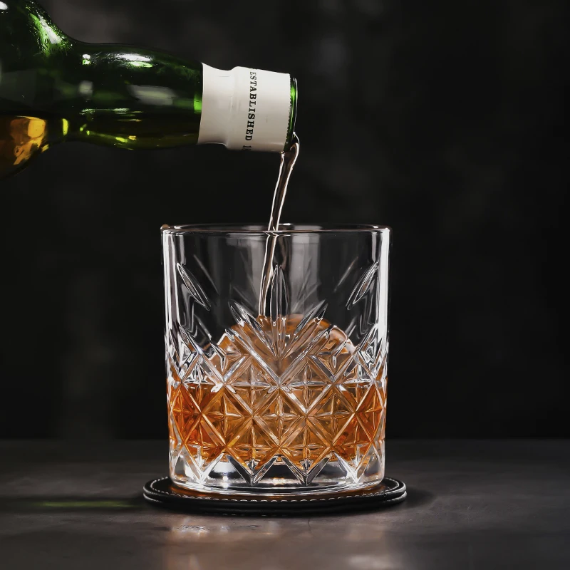 4PCS Fashion Whiskey Glasses Scotch Whisky Bourbon Cocktails RUM Durable | Дом и сад