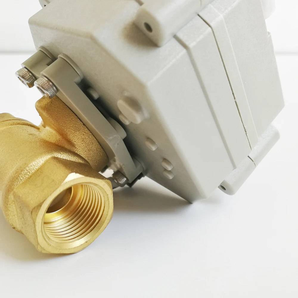 2 Way Латунь 1 1/4 ''DN32 металла Шестерни клапанам AC/DC 9 V 12 24 3/7 провода TF32 B2 серии