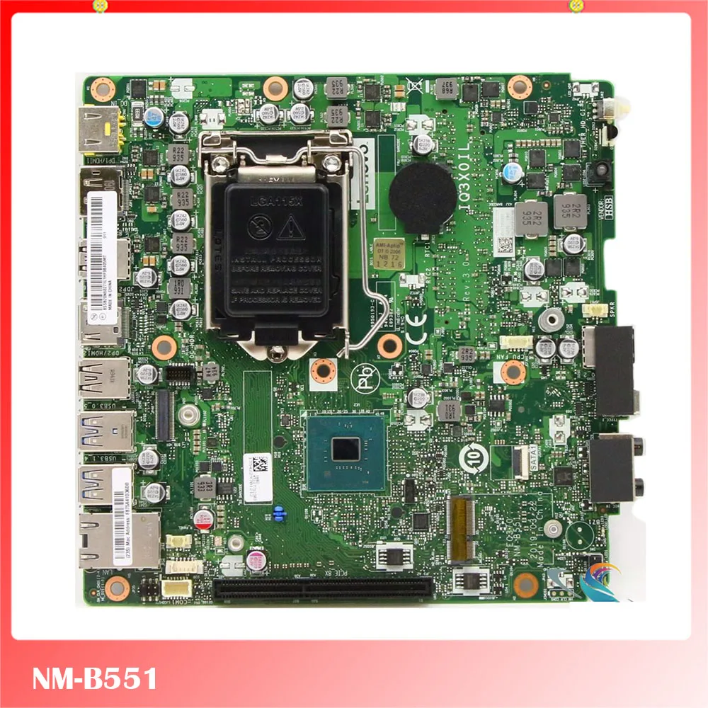 Оригинальный рабочего Материнская плата для ноутбука Lenovo M720Q 920x m920q P330Tiny EQ370 NM B551