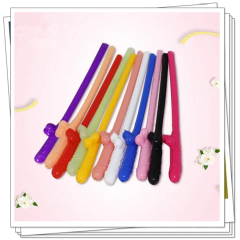 Spoof Fun цельный человек холостяк вечерние цветная трубочка Бар ночной клуб