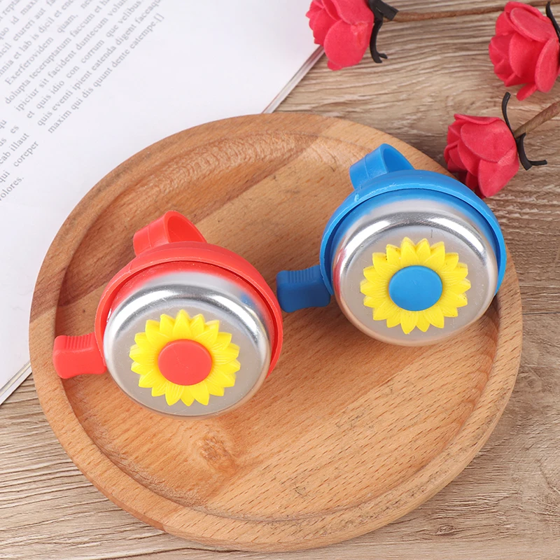 1 шт. велосипедный колокольчик кольцо милый ребенок мини в форме подсолнуха