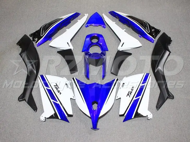 

Новый комплект обтекателей для мотоцикла YAMAHA TMAX530 Tmax 530 2012 2013 2014 12 13 14 T-MAX tmax530 под заказ синий белый
