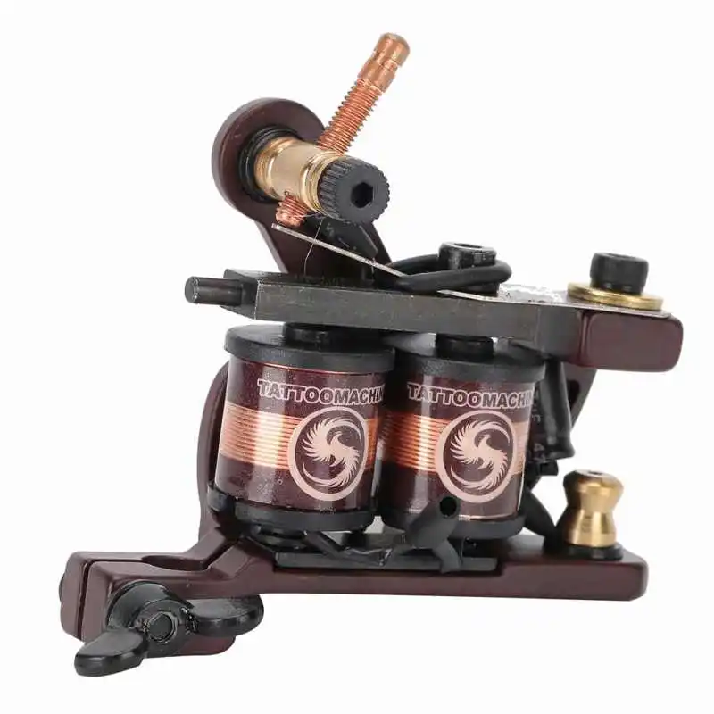 

Tattoo Supplie For Tattooing Professional Alloy Coil Tattoo Machine Strong Motor Liner Shader Tattoo Machine (22028-2) Tattoo