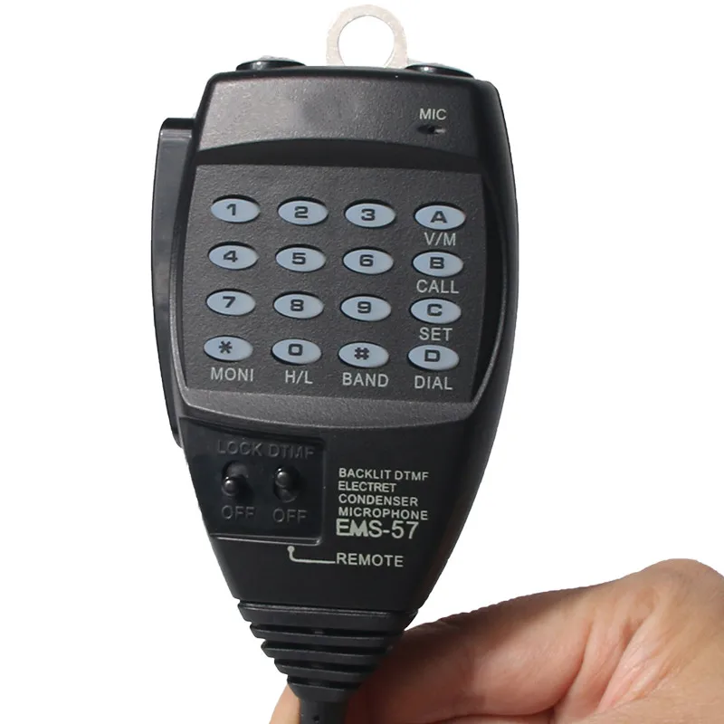 Микрофон Alinco EMS-57 8pin DTMF портативный динамик для радиостанций DX-SR8T DX-SR8E DX-70T DX-77T DR-135