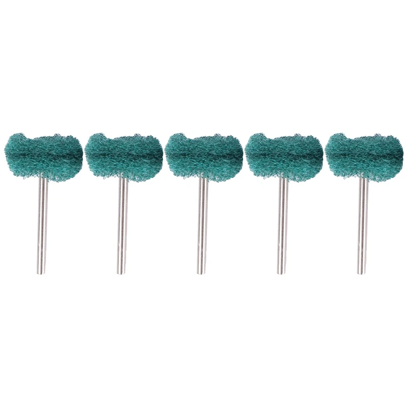 

20 Pcs Fine Abrasive Wheels Brushes Kit with Double Cut Carbide Rotary Burr Set - 10 Pcs