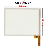 10 pcs 3 8inch 84mm84mm touch screen digitizer replacement for handheld device handwritten touch panel glass free shipping